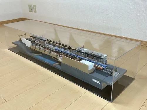 【ジオラマケース　オーダメイド】鉄道模型をディスプレイ